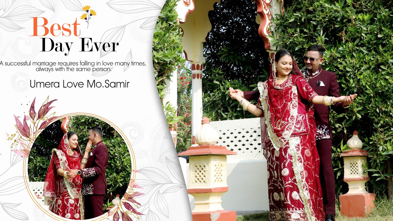 Umera ❤️ Mohmmad Samir Wedding Highlight | Cinematic Wedding Film 4K | 9x Art Factory