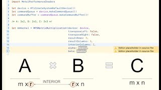 Swift GPU Computing: Matrix Multiplication