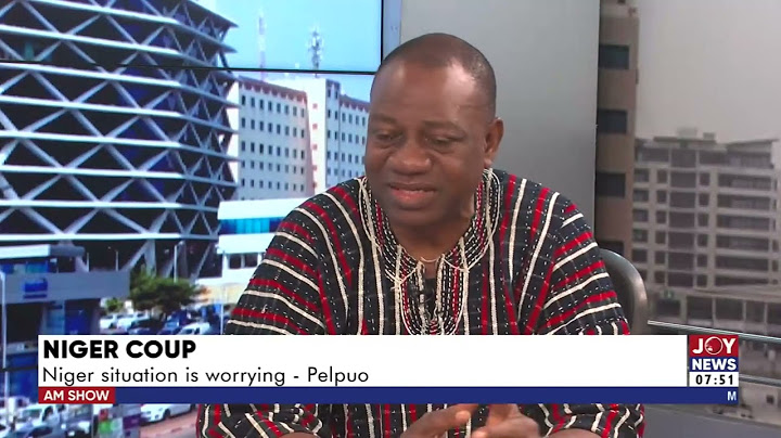 Dr. Rashid Pelpuo believes Recent coups in West Africa are due to a continuum of bad governance