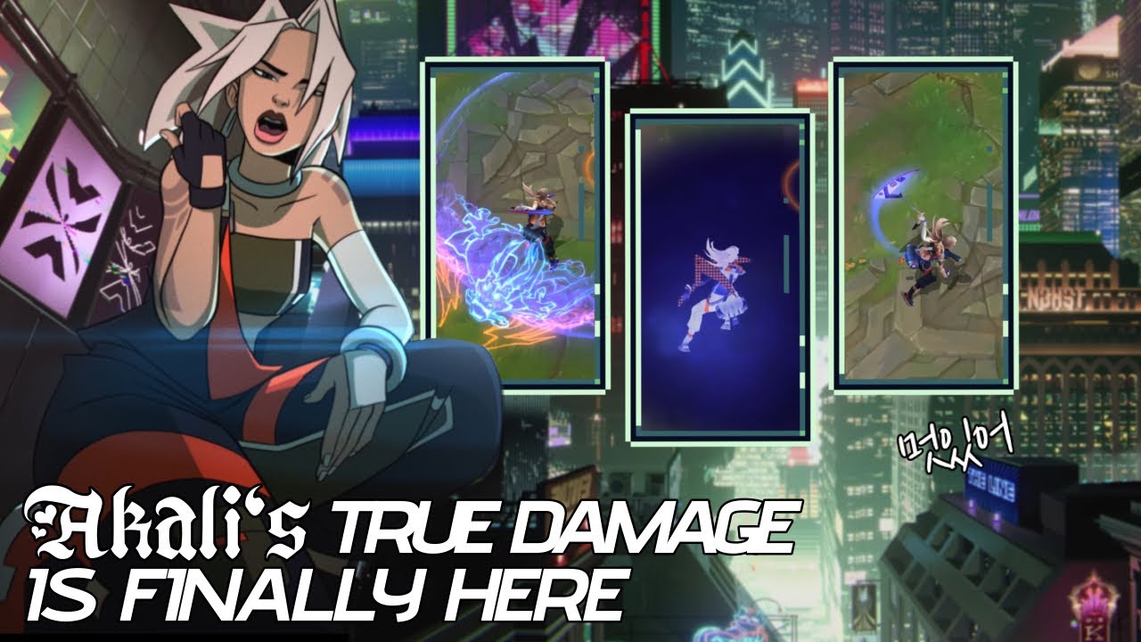 League of Legends: Wild Rift | Trying to carry as TRUE DAMAGE Akali ( I didn't )