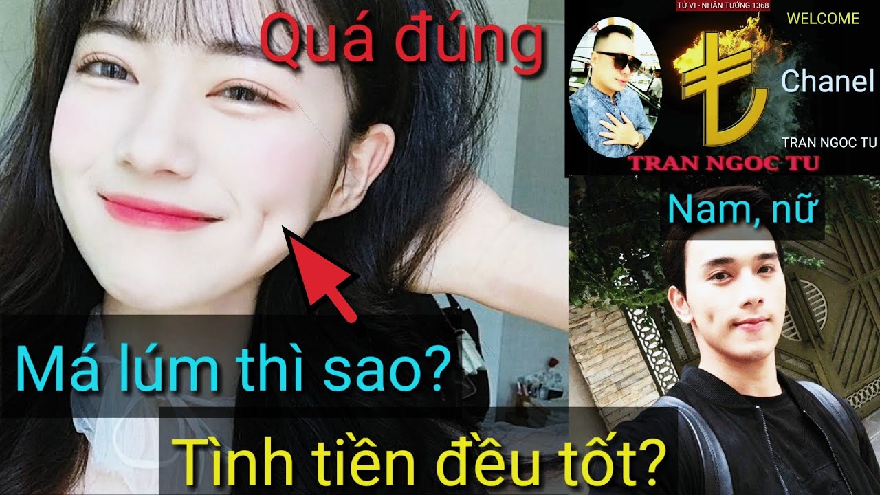 Nhân tướng học tiết lộ vận mệnh của người má lúm đồng tiền. Nhìn 1 giây là biết ai sướng ai khổ