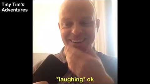 Tiny Tim calling a Carpet Cleaners 😂😂