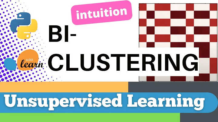 #109: Scikit-learn 106:Unsupervised Learning 10: Intuition Bi-clustering