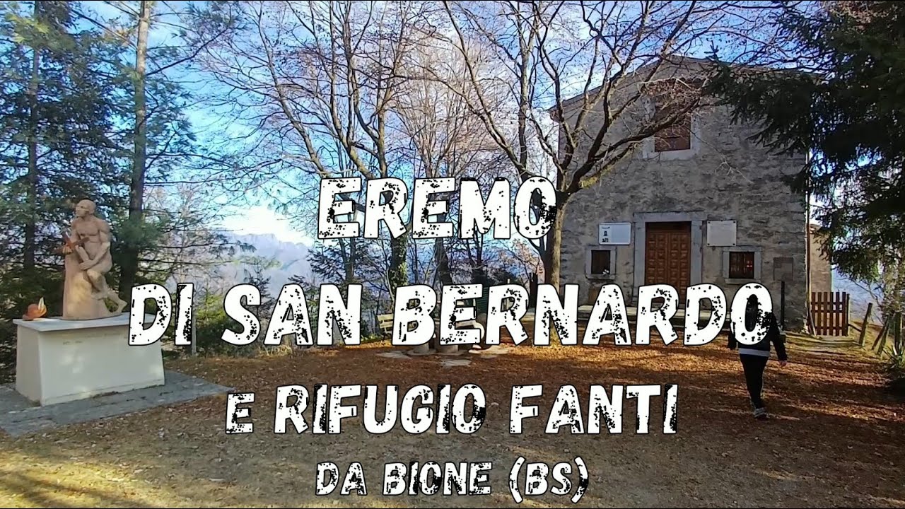 Anello Santuario di San Bernardo (905m) - Rifugio Fanti da Bione (BS) #walking #hiking