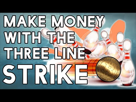 Make Crypto Trading Profits Using Forex Techniques - The Three Line Strike!