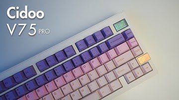 Cidoo V75 Plus | A THOCKY 75% Keyboard