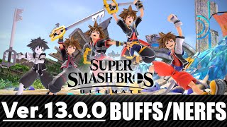 VER. 13.0.0 BUFFS and NERFS in Super Smash Bros. Ultimate [OFFICIAL NINTENDO NOTES]