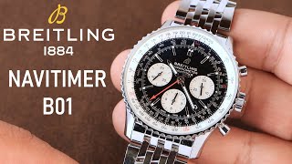 Breitling Navitimer Chronograph B01 43mm - A Close-up look for the Breitling Icon