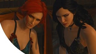 The Witcher 3 - Geralt the Womanizer (scene with triss and yennefer)