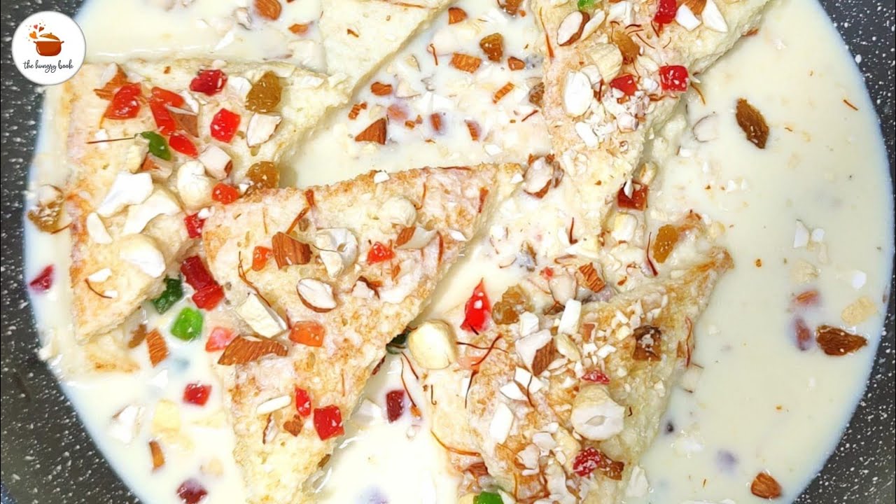 Bread Malai Sandwich Bread Sweet Recipe 15 min Dessert Recipe