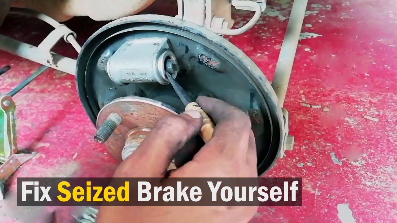 Fix Seized Drum Brake Easily at Home Maruti Suzuki Baleno Daily