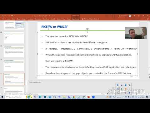 23 - Basics of SAP and ABAP - RICEFW Part1