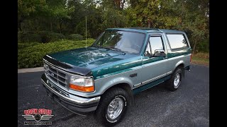 37,000 Actual Mile 1996 Ford Bronco XLT Test Drive