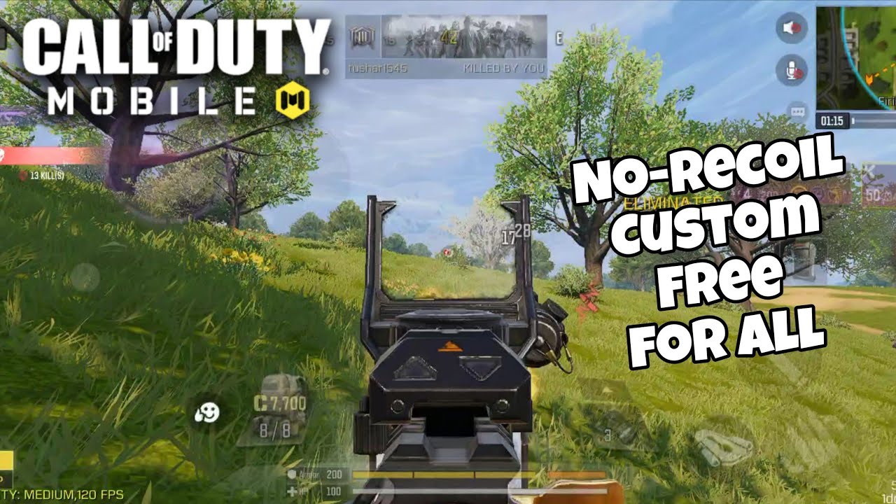 New ak47 Norecoil Custom Free For All in cod mobile 😍 | callofduty br gameplay | ak47 best Loadout