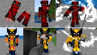 Addon de Deadpool y Wolverine para Minecraft PE || DEADPOOL X WOLVERINE MCPE screenshot 3