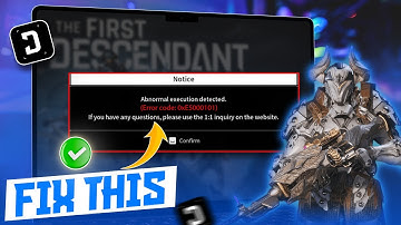 How to Fix Error Code 0xE5000101 in The First Descendant on PC | First Descendant Gets Disconnected