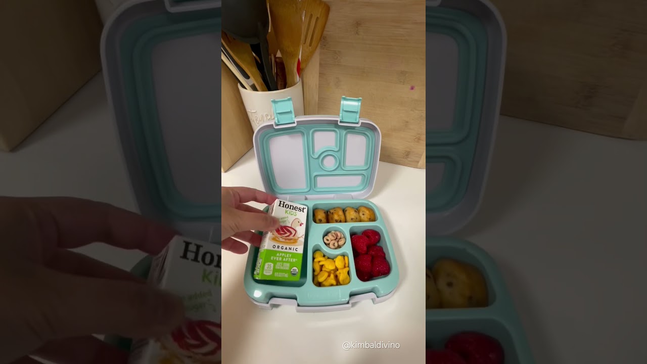 toddler snacks idea💡 #bentgo #lunchbox #snacks #toddlersnacks #bentgokids #schoolsnacks #viralvideo