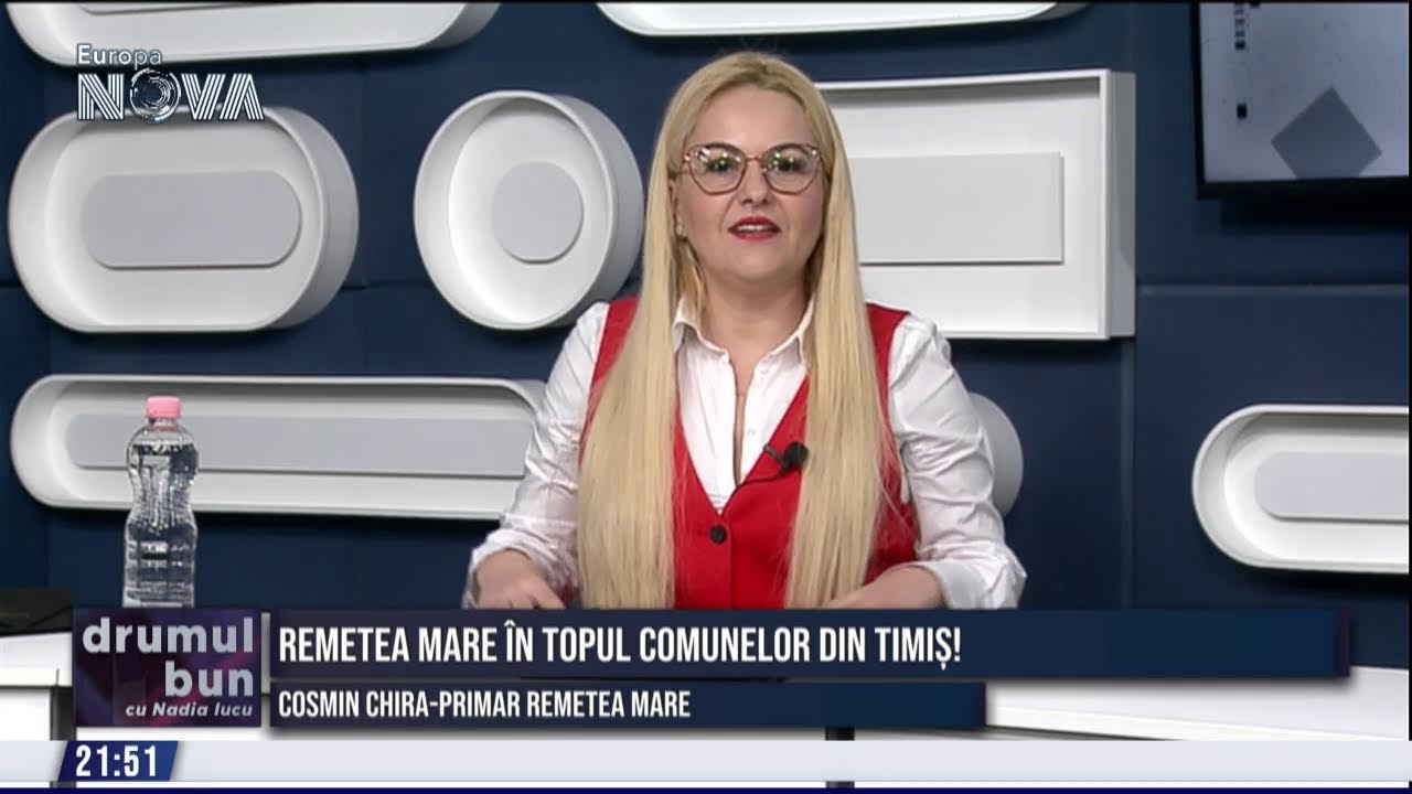 LIVE : Remetea Mare în topul comunelor din Timiș! - Drumul Bun cu Nadia Iucu -Europa Nova-27.02.2025 LIVE : Remetea Mare în topul comunelor din Timiș! - Drumul Bun cu Nadia Iucu -Europa Nova-27.02.2025