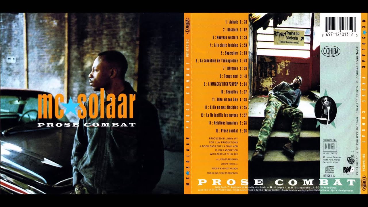 Mc Solaar - Prose Combat - 01 - Aubade - YouTube