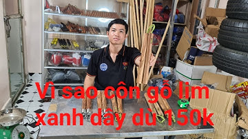 Vì sao côn gỗ lim xanh dây dù 150k Toankungfu