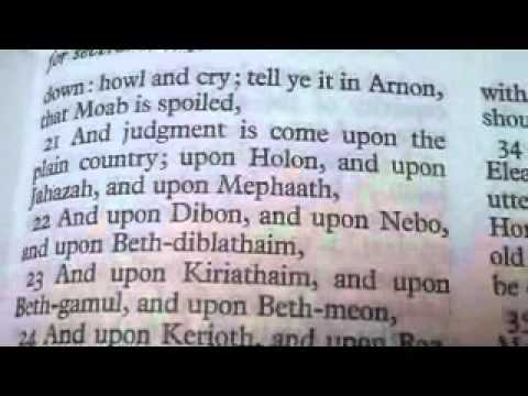 Jeremiah 48 King James Holy Bible
