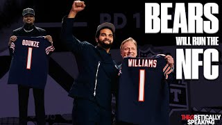 Chicago Bears will win the NFC in the next 3 seasons after drafting Caleb Williams and Rome Odunze