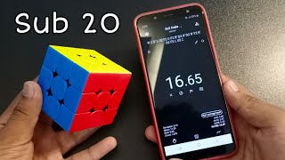 How to Be Sub 20 on 3x3 Rubik's Cube (Hindi Urdu)
