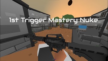 My first Trigger Mastery Nuke | Krunker