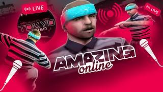 ночной поток на AMAZING ONLINE / промо TOKYO