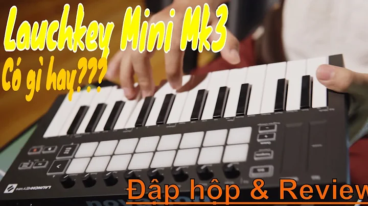 Đàn siêu NHỎ Launchkey mini MK3 có gì? Đập hộp và review | Vân Tình Trần - Mr.Love