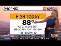 Warming trend ahead for Phoenix area