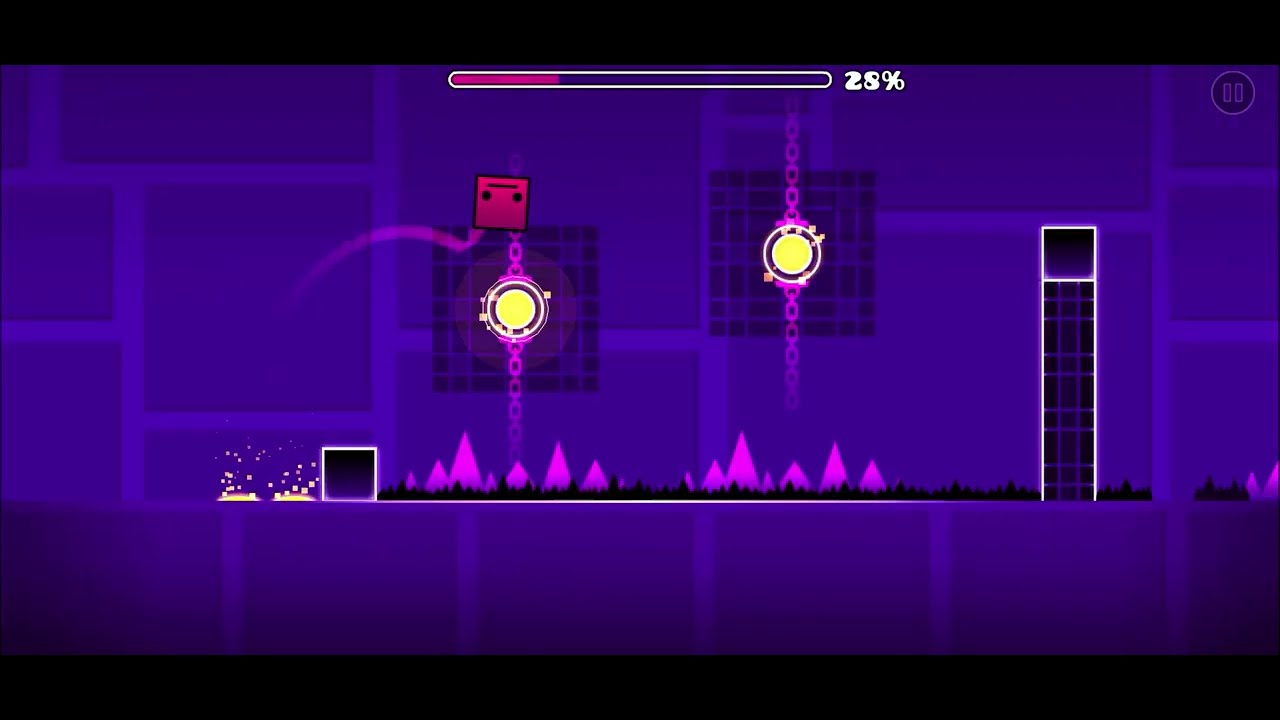 Geometry dash 1.0 level I made 