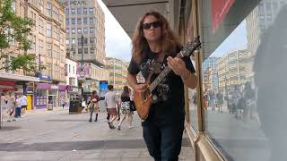 Cowboys from Hell - Pantera | Live play through on the street!