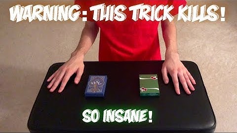 Card Trick With Two Decks Will Leave You SPEECHLESS! ACAAN Performance/Tutorial