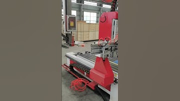 4 axis CNC Router 1325 with multi spindle and rotary ,wood working CNC Router Machine 4x8 #cncrouter