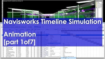 Navisworks Timeline Simulation Animation [part 1of7]