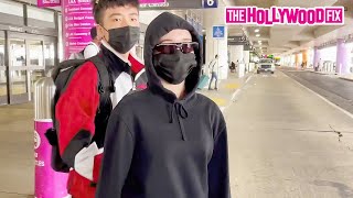 Lil Tay Is Seen For The First Time In Years \& Asked About Her Recent Death Hoax At LAX Airport