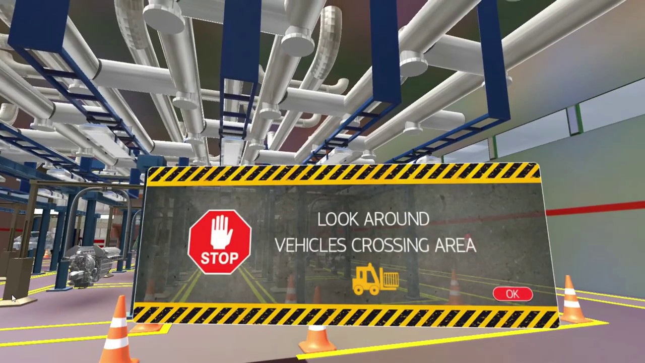 EHSM Industrial Walkthrough - Virtual Reality