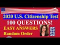 2020 U.S. CITIZENSHIP QUESTIONS