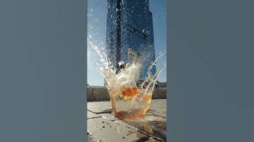 🥃💥 Whiskey Bottle Smash! #4krealism #asmr #destructionvideos #epicstunts