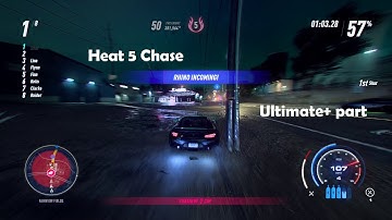 NFS Heat -  Escape cops in a Heat 5 Race for Ultimate+ part (on the HP Victus)