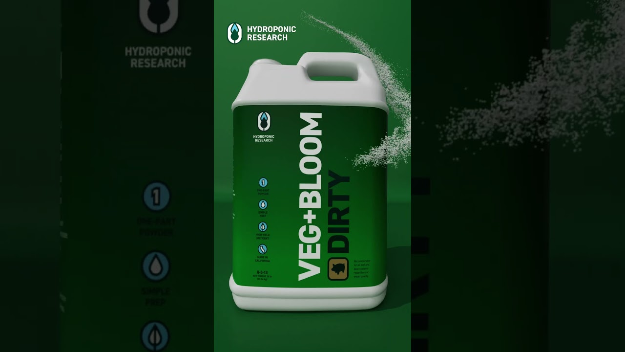 VEG+BLOOM Knowledge is Powder