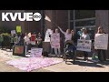 Abortion rights rally in support of Dallas woman