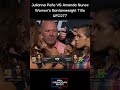 Julianna Peña VS Amanda Nunes | UFC 277: Pre-Fight Press Conference Stare Down