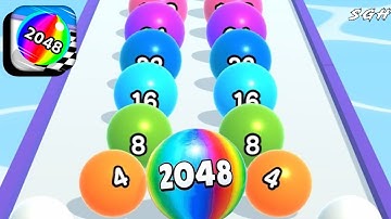 Ball Run 2048 - Gameplay Walkthrough (Android, iOS) Part 2 | Level 22 - 45