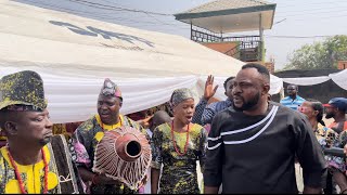 ODUNLADE ADEKOLA GOT BIRTHDAY SURPRISE FROM ENIOLA AJAO AS REMMY CHANTER GROUP PERFORMS