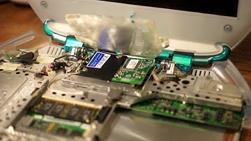 Ibook Clamshell SSD Part 2