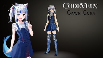 CODE VEIN Character Creation: Gawr Gura