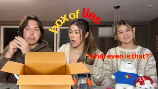 BOX OF LIES | SIBLING EDITION