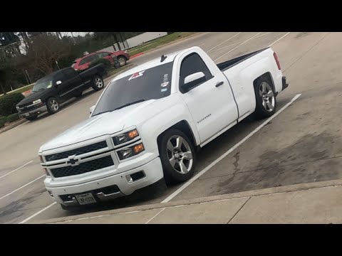 Dropping my 2015 Silverado more - YouTube